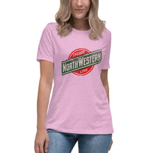 Load image into Gallery viewer, North Western Chicago Line Women&#39;s Relaxed T-Shirt
