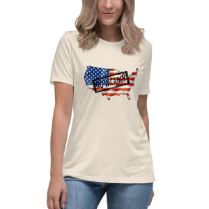 USA No Vacancy Women's Relaxed T-Shirt