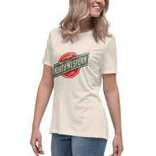 Load image into Gallery viewer, North Western Chicago Line Women&#39;s Relaxed T-Shirt
