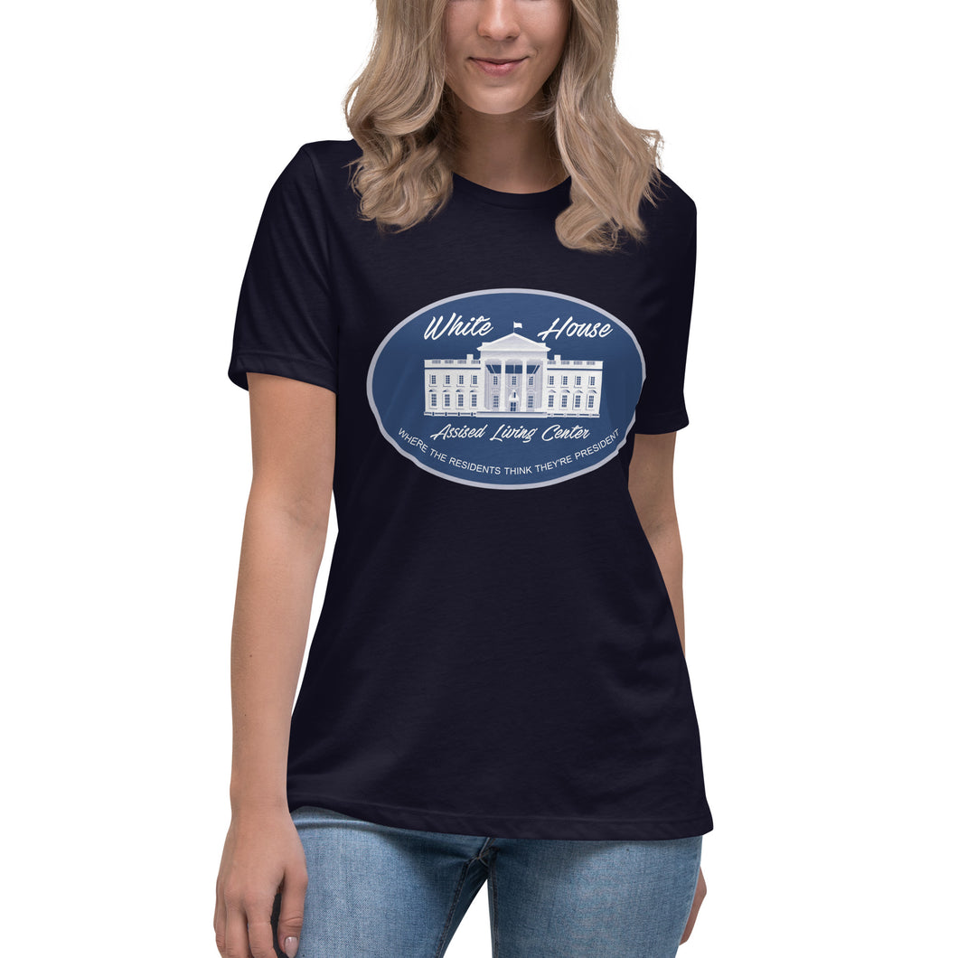 White House Assisted Living Center Women's Relaxed T-Shirt