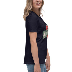 North Western Chicago Line Women's Relaxed T-Shirt