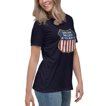 Load image into Gallery viewer, Union Pacific Railroad Women&#39;s Relaxed T-Shirt
