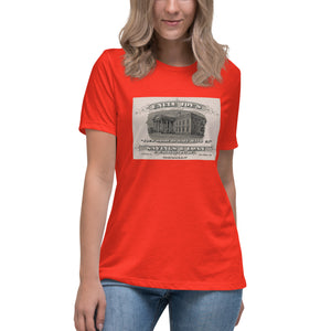 Uncle Joe's Savings and Loan (Banknote Version) Women's Relaxed T-Shirt