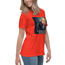 Load image into Gallery viewer, American Badass Women&#39;s Relaxed T-Shirt
