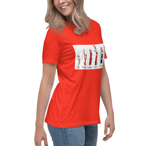 History of Gas Pumps Women's Relaxed T-Shirt