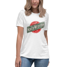 Load image into Gallery viewer, North Western Chicago Line Women&#39;s Relaxed T-Shirt
