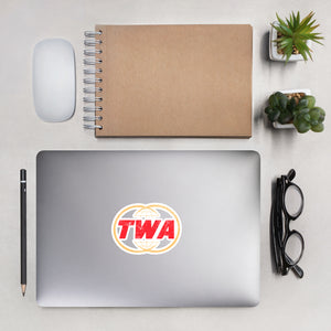 TWA Bubble-free stickers