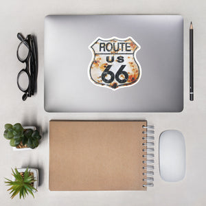 "Route 66" Bubble-free stickers