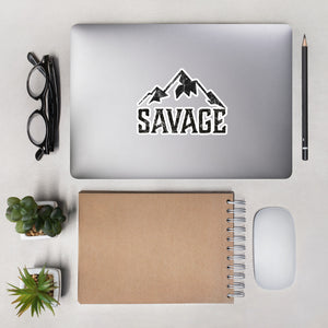Savage Mountain Bubble-free stickers