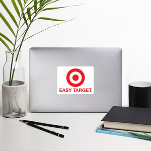 "Easy Target" Bubble-free stickers
