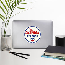 Load image into Gallery viewer, &quot;Chevron Gasoline Oil Sign&quot; Bubble-free stickers
