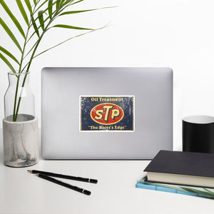 "STP" Bubble-free stickers