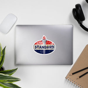 "Standard Oil" Bubble-free stickers