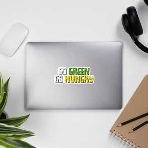 Go Green Go Broke Bubble-free stickers