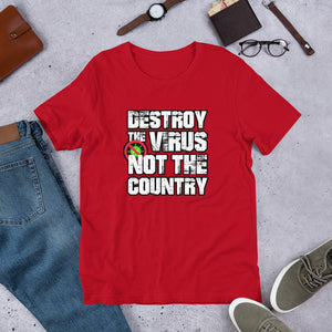 "Destroy the Virus" Men's T-Shirt