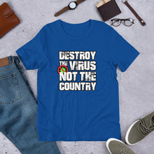 Load image into Gallery viewer, &quot;Destroy the Virus&quot; Men&#39;s T-Shirt
