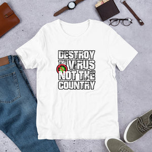 "Destroy the Virus" Men's T-Shirt