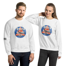 Load image into Gallery viewer, Delta Airlines Distressed Men&#39;s Sweatshirt
