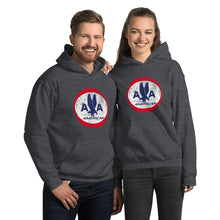 Load image into Gallery viewer, American Airlines Distressed Logo Women&#39;s Hoodie
