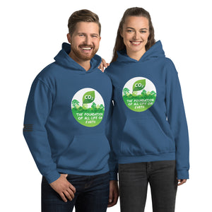 CO2 The Foundation Of All Life On Earth Men's Hoodie