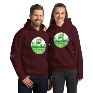 CO2 The Foundation Of All Life On Earth Women's Hoodie