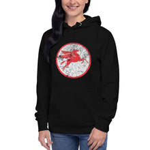 Load image into Gallery viewer, &quot;Mobile Pegasus Oil Sign&quot; Women&#39;s Hoodie
