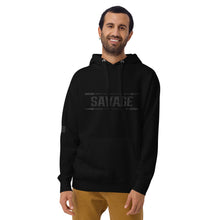Load image into Gallery viewer, SAVAGE with Arrows Men&#39;s Hoodie
