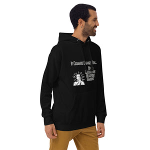 If Climate Change Is Real Why Do Liberals Have Beachfront Mansions Men's Hoodie