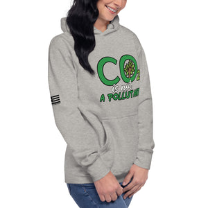 CO2 Is Not A Pollutant Women's Hoodie