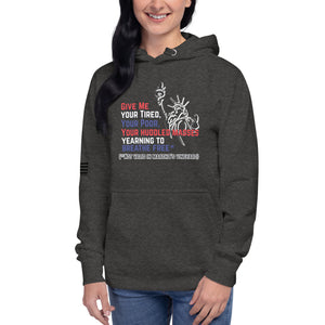 Give Me Your Tired But Not in Martha's Vineyard Women's Hoodie