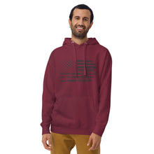 Load image into Gallery viewer, &quot;Unmasked Unmuzzled Unvaccinated Unafraid&quot; Hoodie
