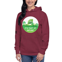 Load image into Gallery viewer, CO2 It&#39;s Part Of Nature Women&#39;s Hoodie
