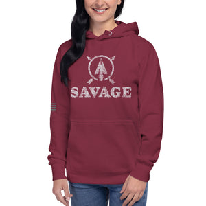 SAVAGE Arrow in Circle Women's Hoodie