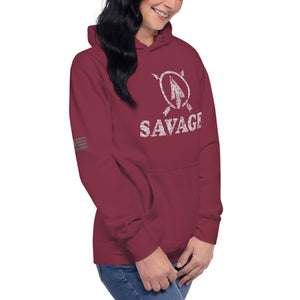 SAVAGE Arrow in Circle Women's Hoodie