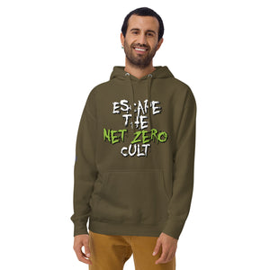 Escape the Net Zero Cult Men's Hoodie