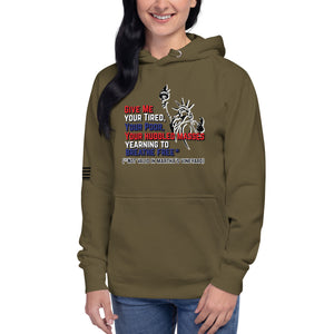 Give Me Your Tired But Not in Martha's Vineyard Women's Hoodie