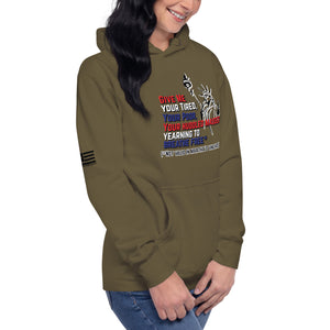 Give Me Your Tired But Not in Martha's Vineyard Women's Hoodie