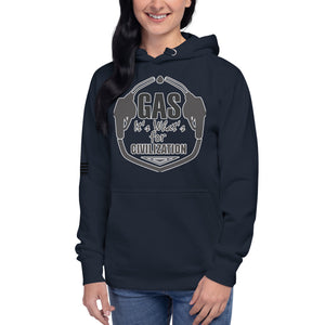 Gas It's What's for Civilization Women's Hoodie