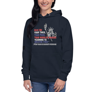 Give Me Your Tired But Not in Martha's Vineyard Women's Hoodie