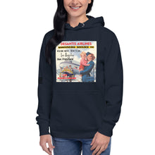 Load image into Gallery viewer, DeSantis Airlines Announcing New Service Women&#39;s Hoodie
