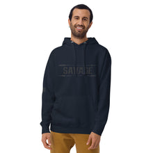 Load image into Gallery viewer, SAVAGE with Arrows Men&#39;s Hoodie
