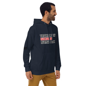 Trickle Down Socialism Doesn't Work Men's Hoodie