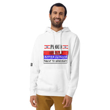 Load image into Gallery viewer, Proud Deplorable Bitter Clinger Threat to Democracy Men&#39;s Hoodie
