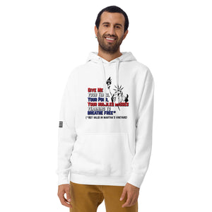 Give Me Your Tired But Not in Martha's Vineyard Men's Hoodie