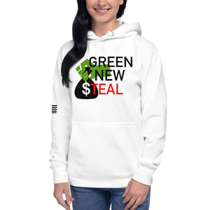 Green New Steal Women's Hoodie