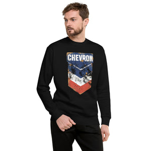 "Chevron Oil Shield" Men's Sweatshirt