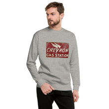 Load image into Gallery viewer, &quot;Chevron Gasoline Station&quot; Men&#39;s Sweatshirt
