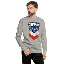 Load image into Gallery viewer, &quot;Chevron Oil Shield&quot; Men&#39;s Sweatshirt
