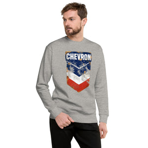 "Chevron Oil Shield" Men's Sweatshirt