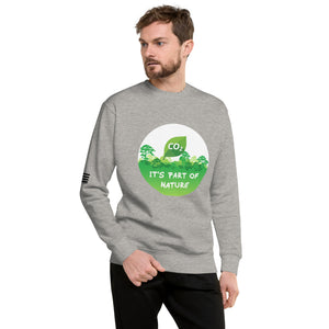 CO2 It's Part of Nature Men's Sweatshirt